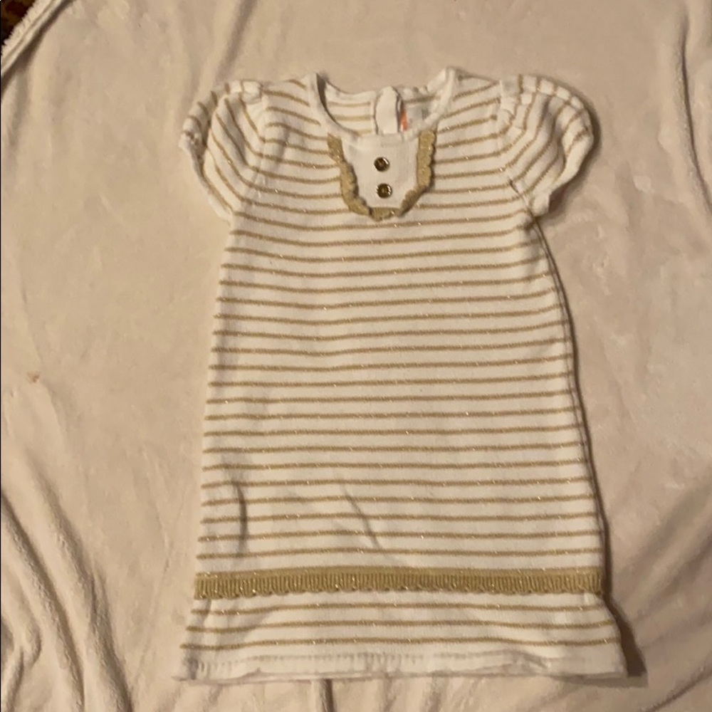 Girl sparkle sweater dress